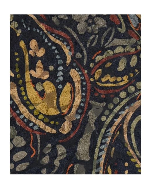 Etro Gray Flared Casual Trousers