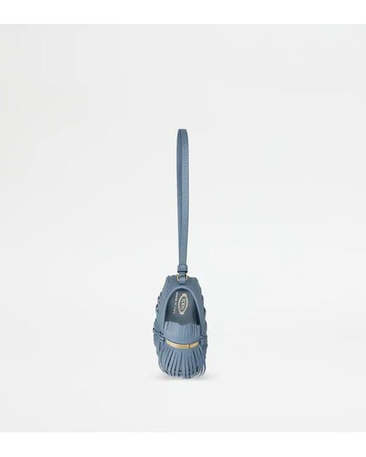 Tod's Blue Gommino Driving Shoe Charm