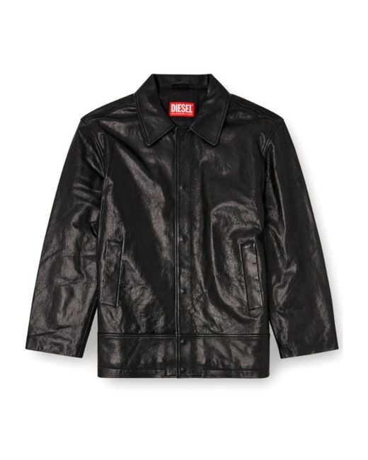 DIESEL Black L-Jess Jacket for men