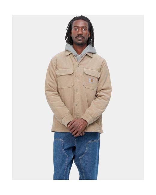Carhartt Natural Whitsome Shirt Jacket for men