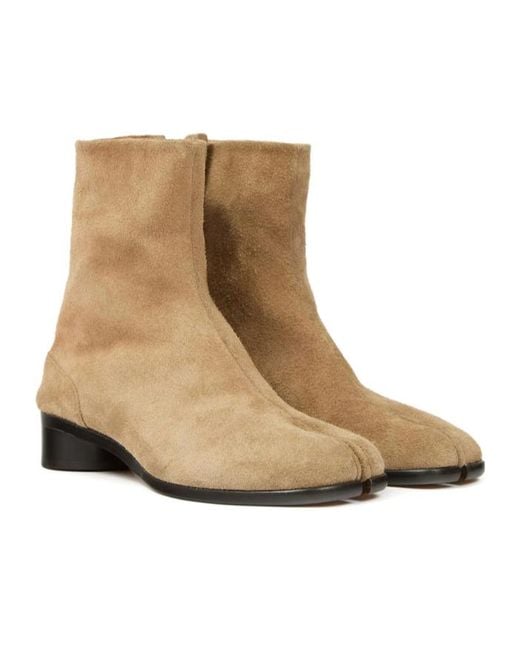 Maison Margiela Natural Tabi Toe Ankle Boots for men
