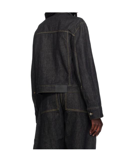 Studio Nicholson Black Organic Cotton Jacket