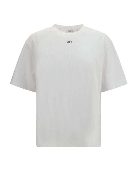 Off-White c/o Virgil Abloh White Chain Arrow Skate T-Shirt for men
