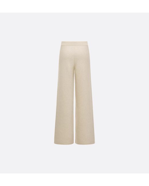 Dior Natural Reversible Flared Pants