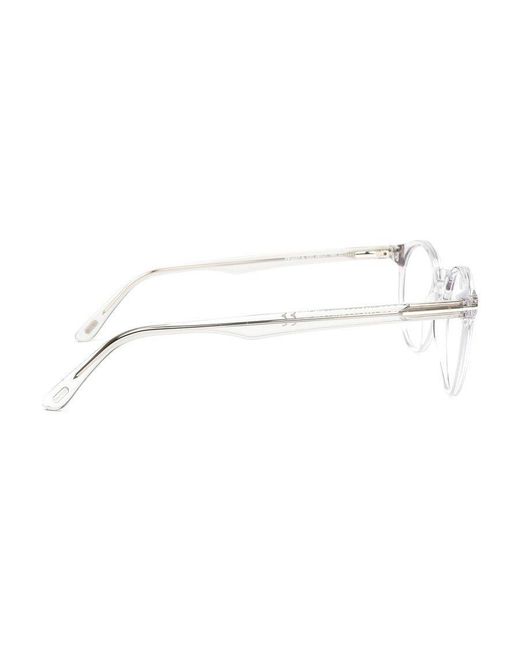 Tom Ford Metallic Round-Frame Glasses for men