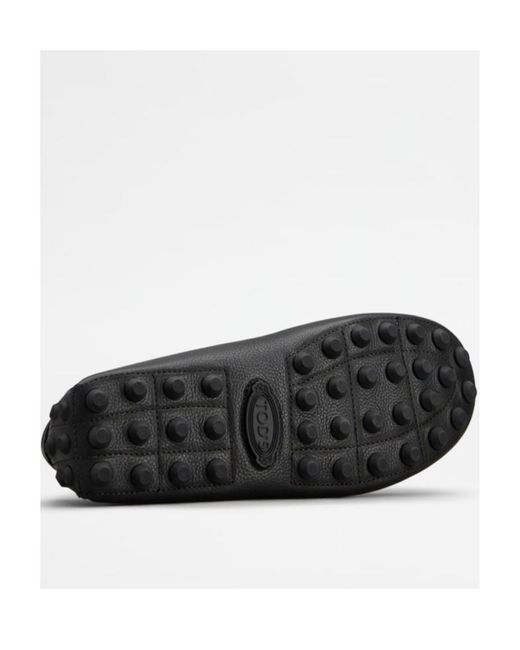 Tod's Blue Gommino Penny Slot Loafers for men