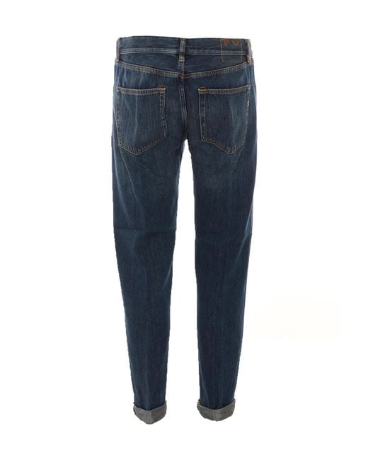 Dondup Blue Icon Skinny-Fit Jeans for men