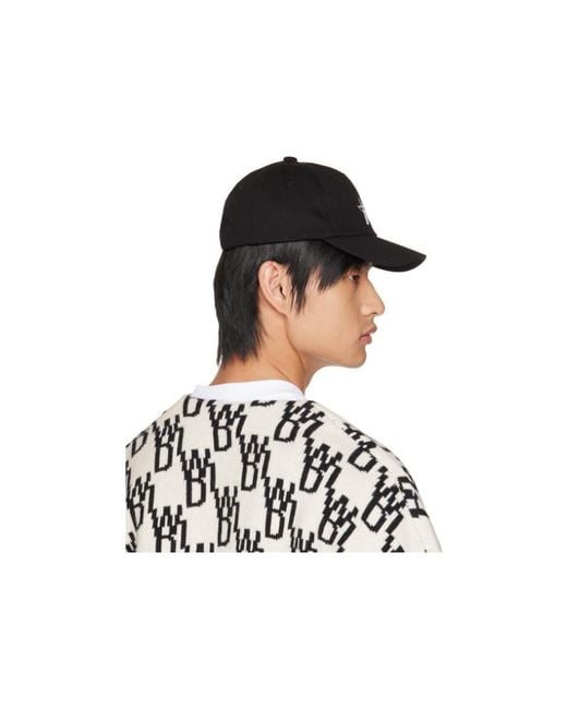we11done White Logo-Print Cotton Baseball Cap for men