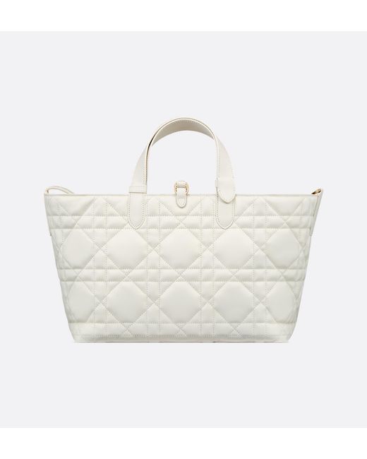 Dior White Medium Toujours Bag