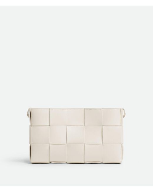 Bottega Veneta Natural Cassette Leather Shoulder Bag