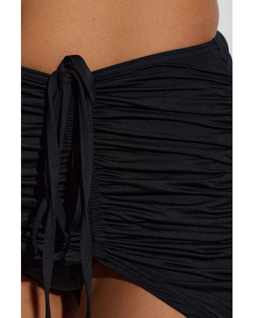 Balmain Black Beach Skirt