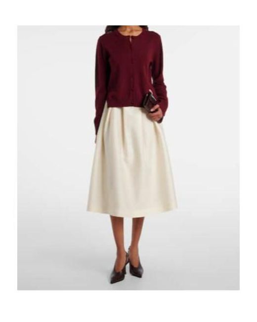 Erdem Embroidered Cashmere And Wool Cardigan