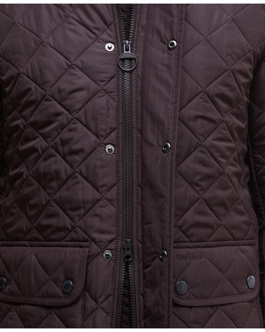 Barbour Brown Lowerdale Quilted Jacket for men
