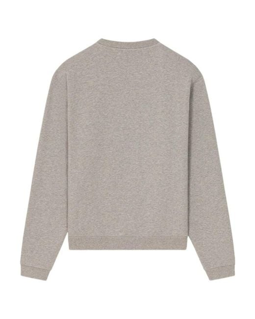 KENZO Gray Logo Tiger Crewneck Sweatshirt for men
