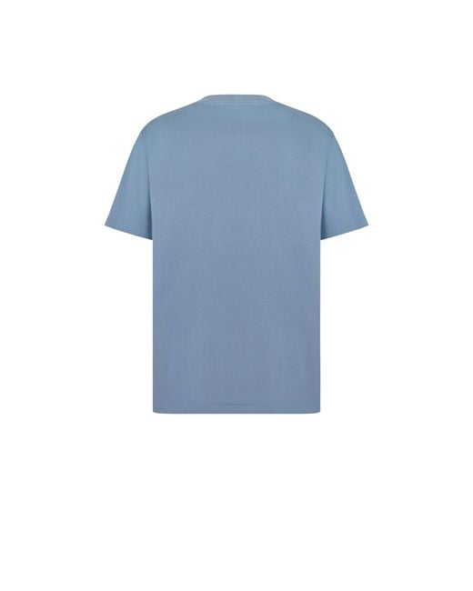 Dior Blue Christian Couture T-Shirt, Relaxed Fit for men
