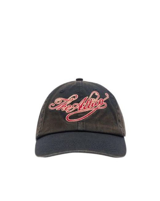 The Attico Multicolor The Embroidered Baseball Cap