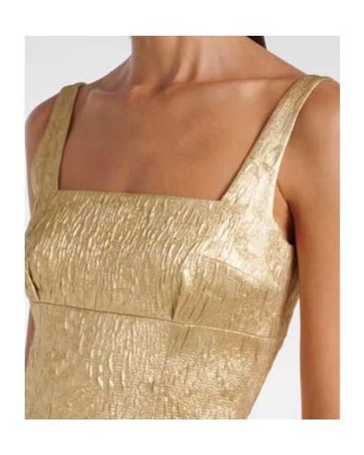 Emilia Wickstead White Micheline Pleated Dress