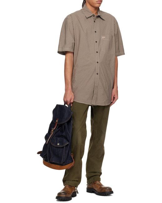 RRL Blue Logo Backpack for men