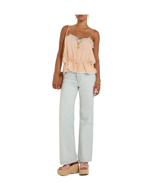 Chloé White High-Waisted Jeans