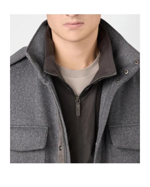 Tod's Gray Field Jacket for men