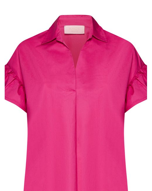 Kaos Pink Cotton Dress