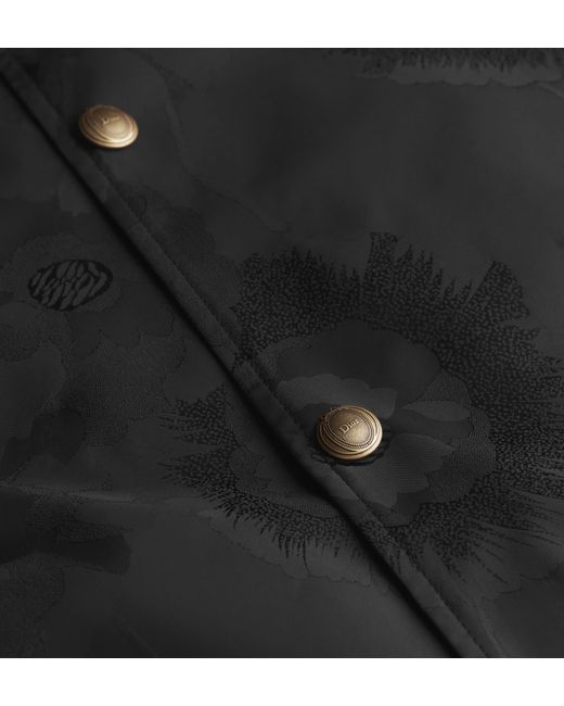 Dior Black Byzance Coach Jacket for men