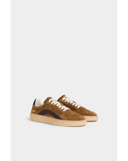 DSquared² Brown Rider Sneakers for men