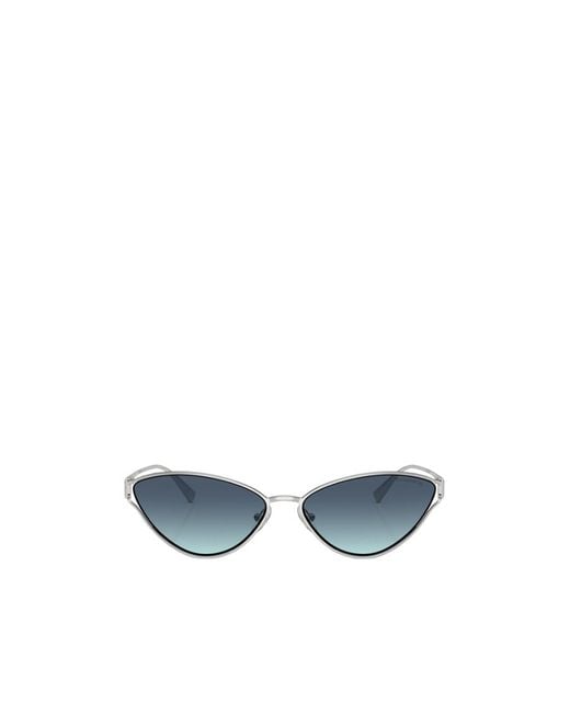 Tiffany & Co Blue Cat's Eye Sunglasses