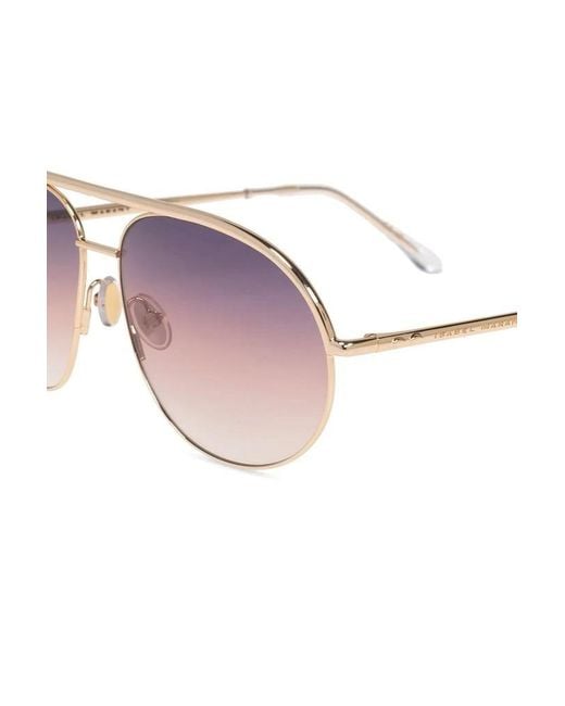 Isabel Marant Pink Pilot Frame Sunglasses