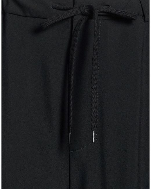 MM6 by Maison Margiela Black Minimalist Straightleg Dress Pants