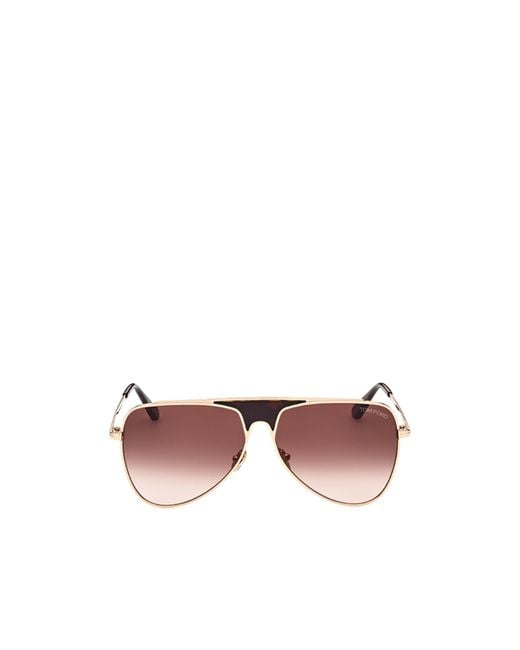 Tom Ford Pink Aviator Sunglasses for men