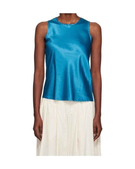 Baserange Blue Crew Neck Vest
