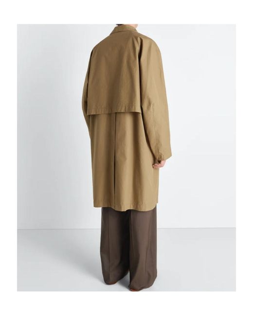 Lemaire Natural Single-Breasted Coats for men
