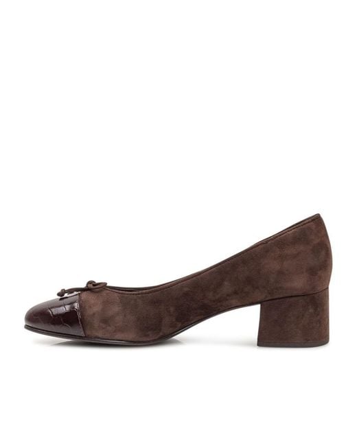 Tory Burch Brown Bow-Detailed Pumps