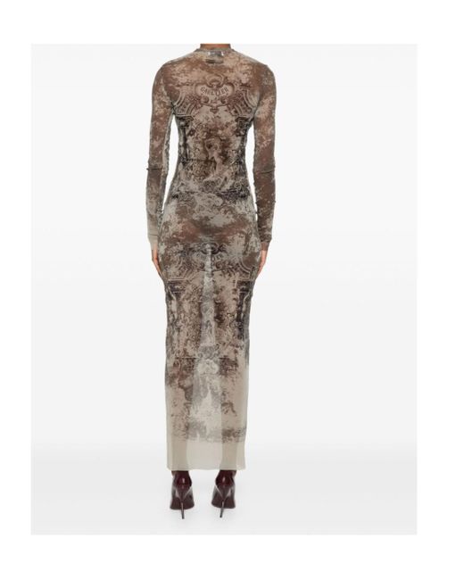 Jean Paul Gaultier Natural The Long Médaillon Dress