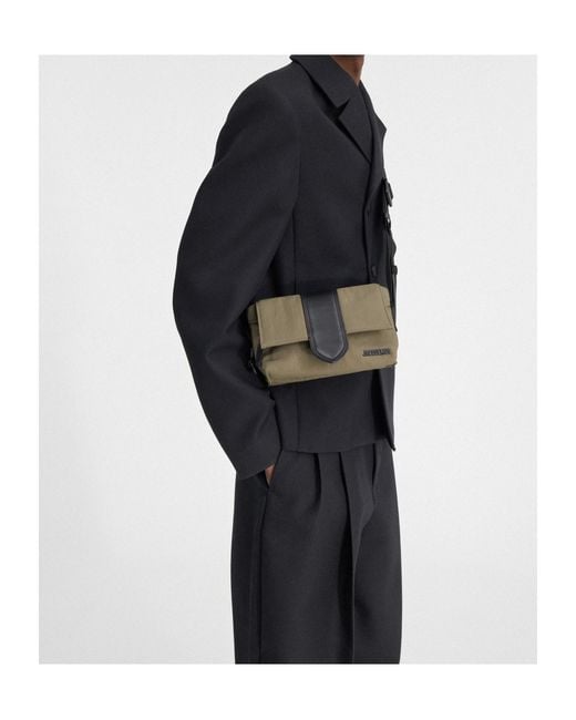 Jacquemus Green Bambino Small Messenger Bag for men