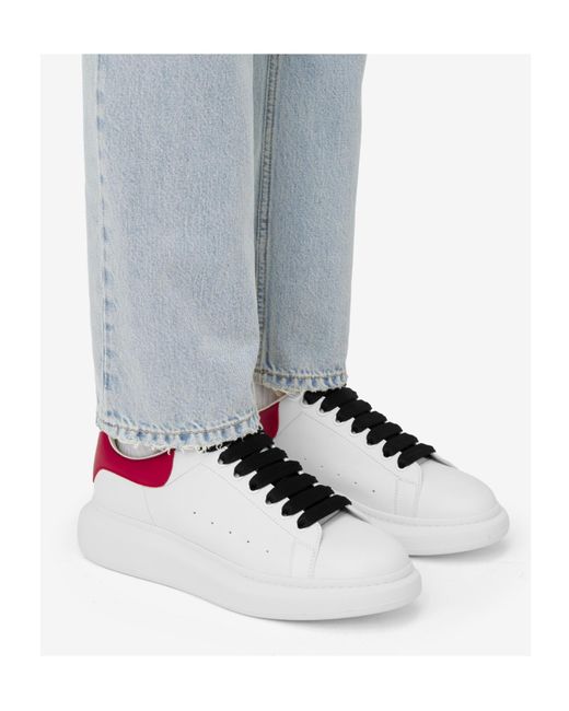 McQueen White Oversized Sneakers for men