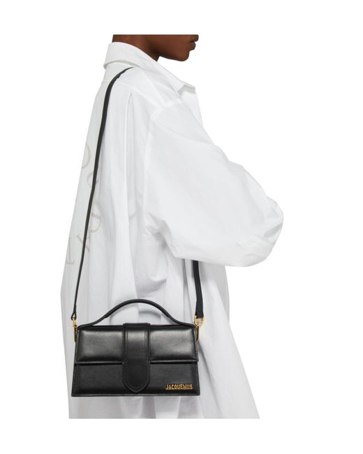 Jacquemus Black Large Flip Shoulder Bag