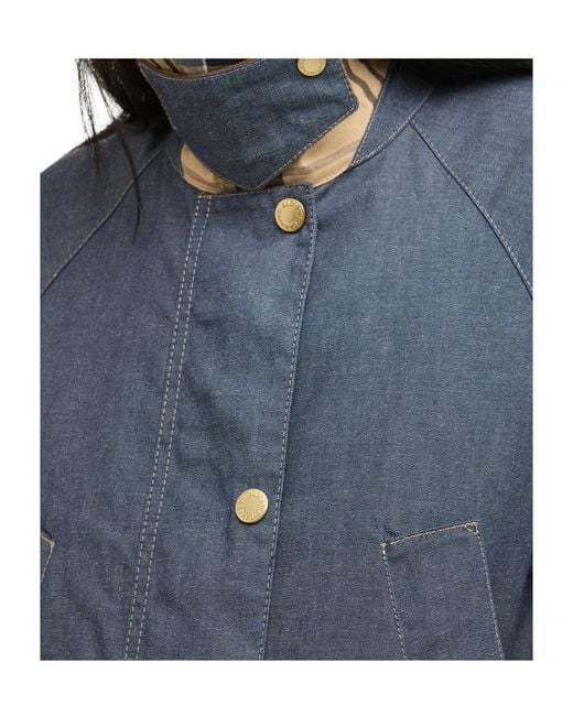 Barbour Blue Asker Casual Jacket
