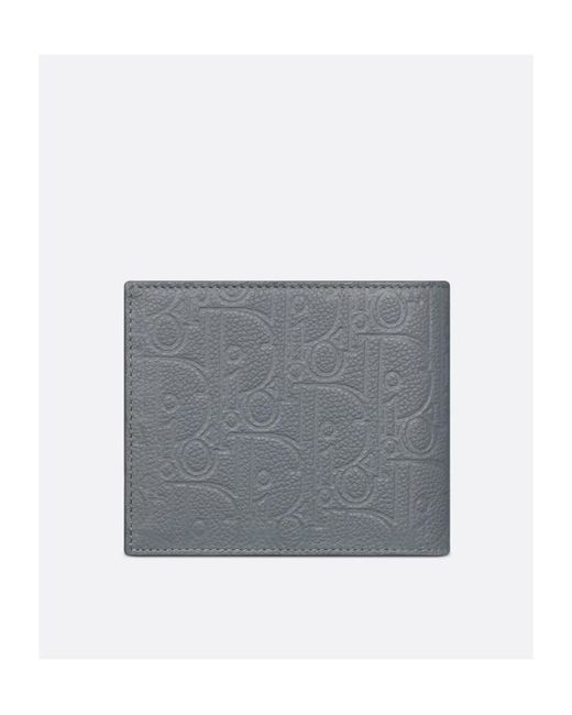 Dior Gray Card Holder for men