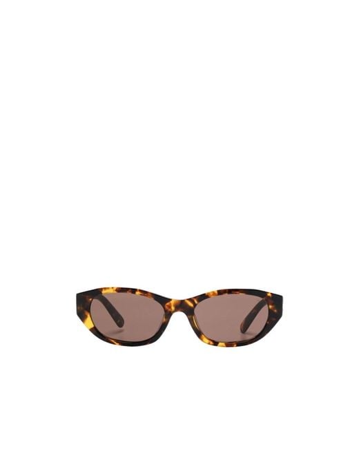 Miu Miu White Eyewear Cat-Eye Sunglasses