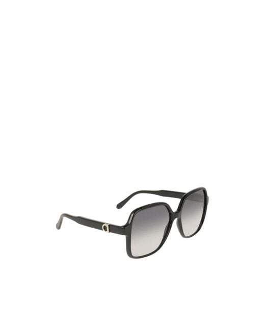 Ferragamo Metallic Sunglasses