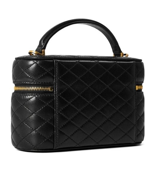 Saint Laurent Black Simple Logo Shoulder Bag