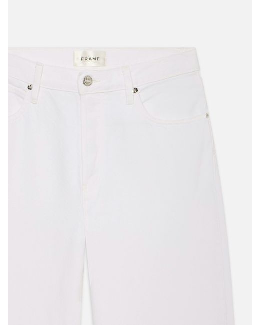 FRAME White The Loose Jeans