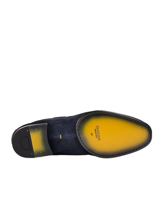 Doucal's Blue Loafers for men