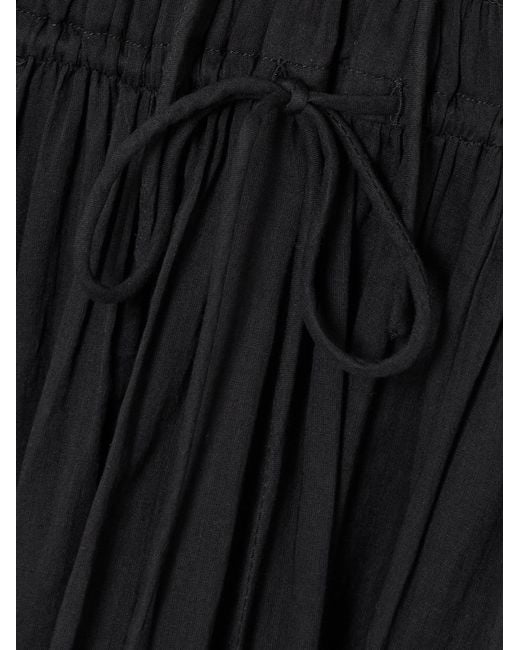 Doen Black Ischia Midi Dress