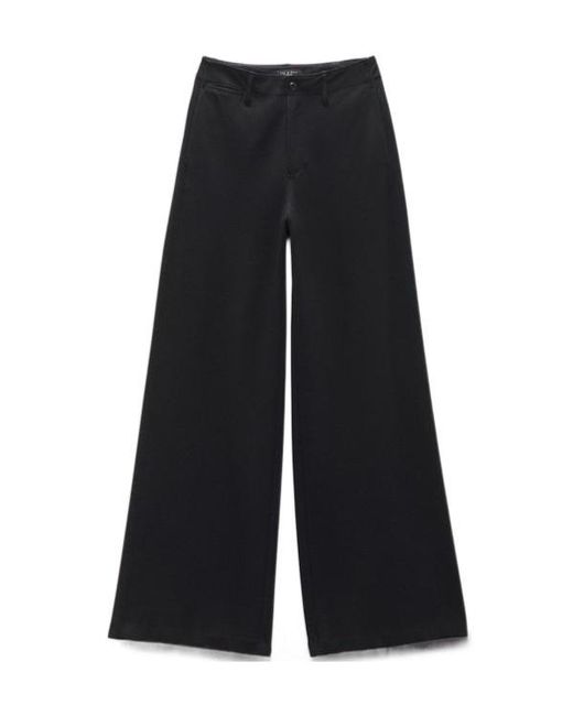 Rag & Bone Black Belt-Loop Casual Pants