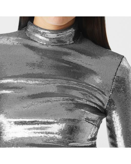 Balenciaga Gray Long-Sleeve Shirt