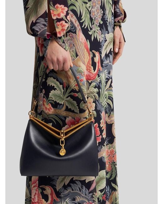 Etro Blue Medium Sailing Bag