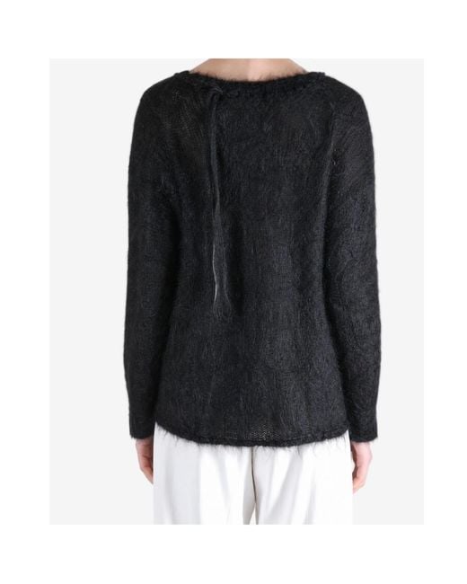 Y's Yohji Yamamoto Black V-Neck Cardigan